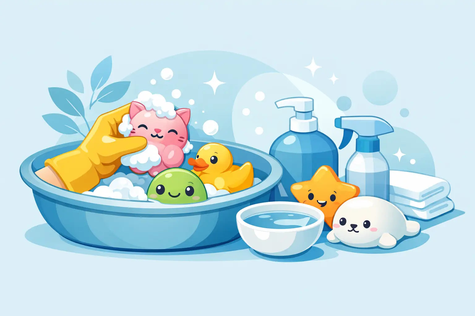 How to Clean Squishy Toys Properly