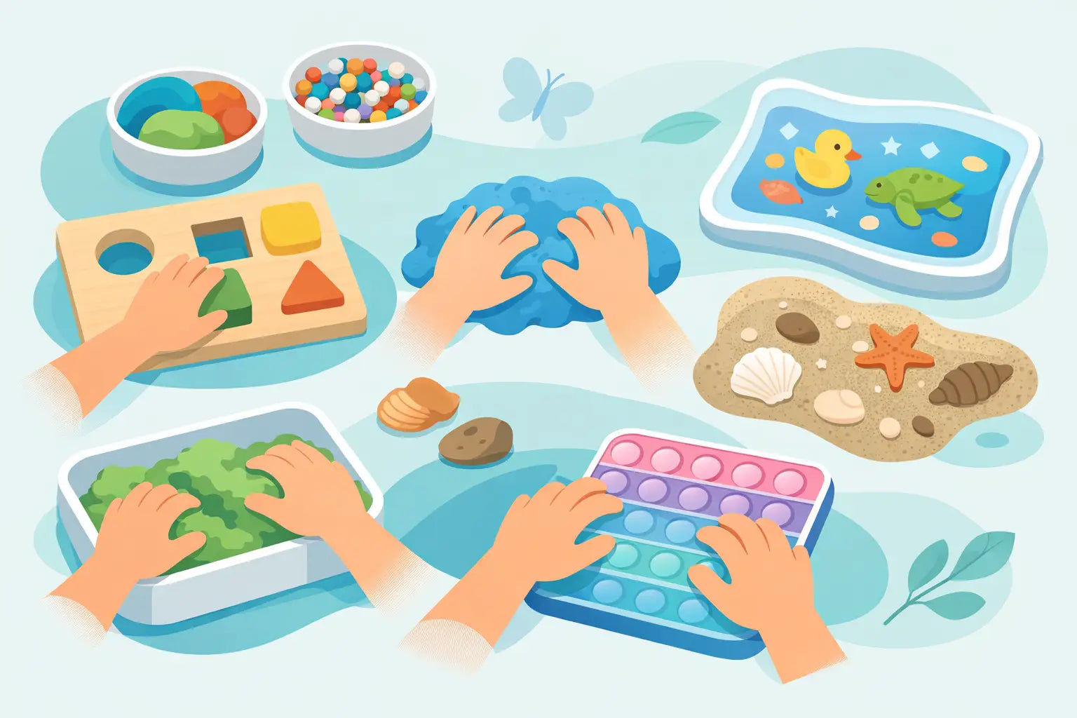 Tactile Play Benefits Guide for Little Hands