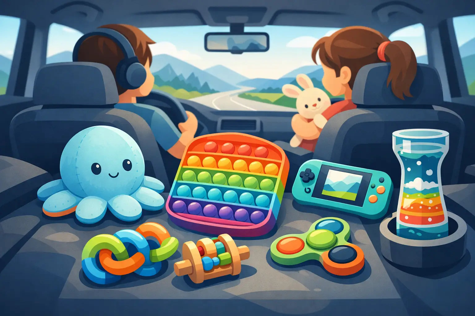 7 Calming Toys for Car Journeys That Help