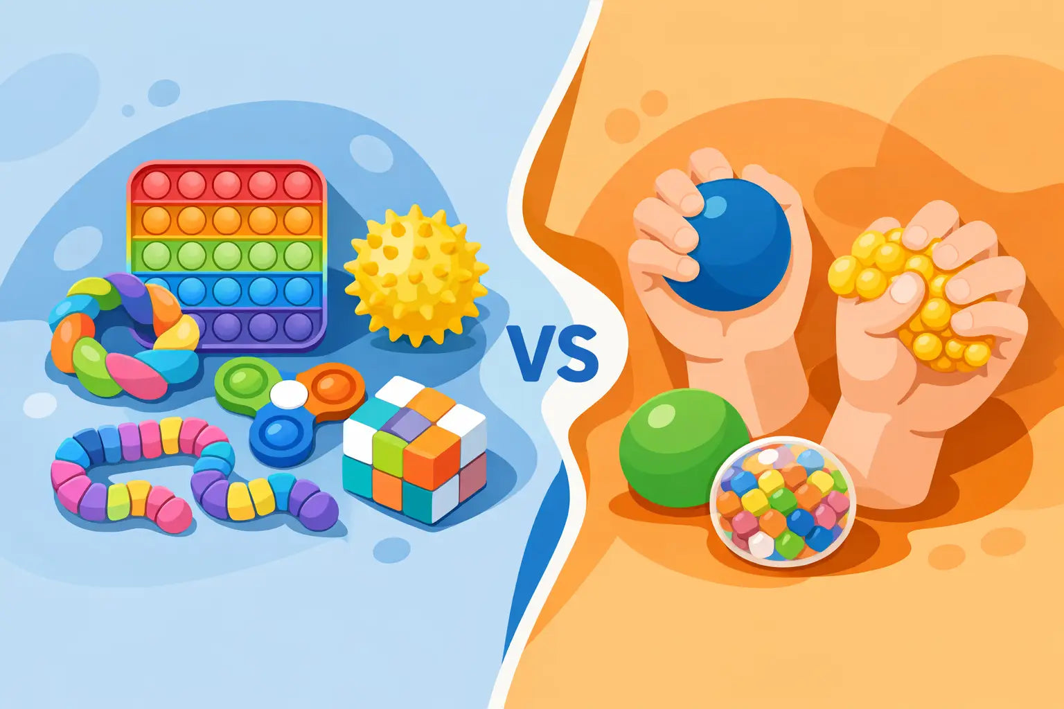 Tactile Toys vs Stress Balls: Which Suits Kids?