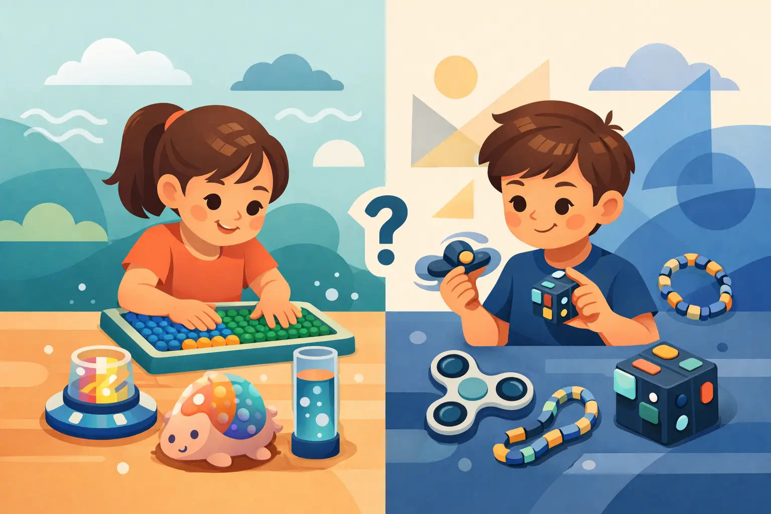 Sensory Toys or Fidget Toys for Kids?