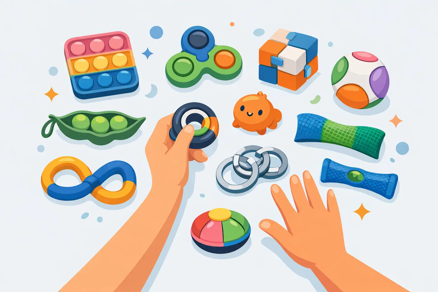 12 Mini Fidget Toy Ideas for Busy Little Hands