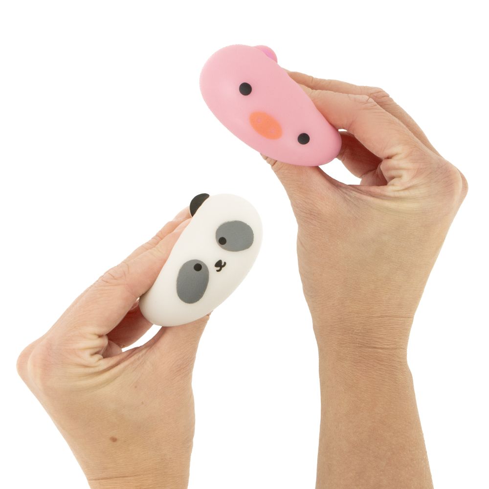 🥟🐷🐼 Bao Buddies 2-Pack | Pig & Panda Squishy Sensory Fidget Toys