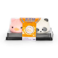 🥟🐷🐼 Bao Buddies 2-Pack | Pig & Panda Squishy Sensory Fidget Toys