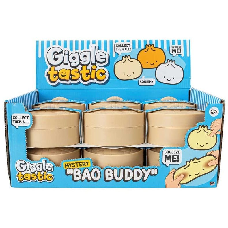 🥟💖 Bao Buddies Squishy Sensory Toy | Cute Dumpling Stress Relief Fidget ✨