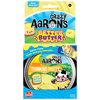 🧈💛 Crazy Aaron's Better Butter Thinking Putty | Super Soft Butter-Smooth Sensory Putty ✨