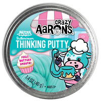 🧁💙 Crazy Aaron's Buttercream Better Butter Thinking Putty | Frosting-Scented Super Soft Sensory Putty ✨