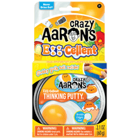 🥚💛 Crazy Aaron's Egg-Cellent Thinking Putty | Egg Yolk Sensory Putty with Squishy Yolk Ball ✨