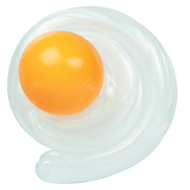 🥚💛 Crazy Aaron's Egg-Cellent Thinking Putty | Egg Yolk Sensory Putty with Squishy Yolk Ball ✨