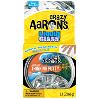 🪟✨ Crazy Aaron's Liquid Glass Thinking Putty | Crystal Clear Sensory Putty 💎