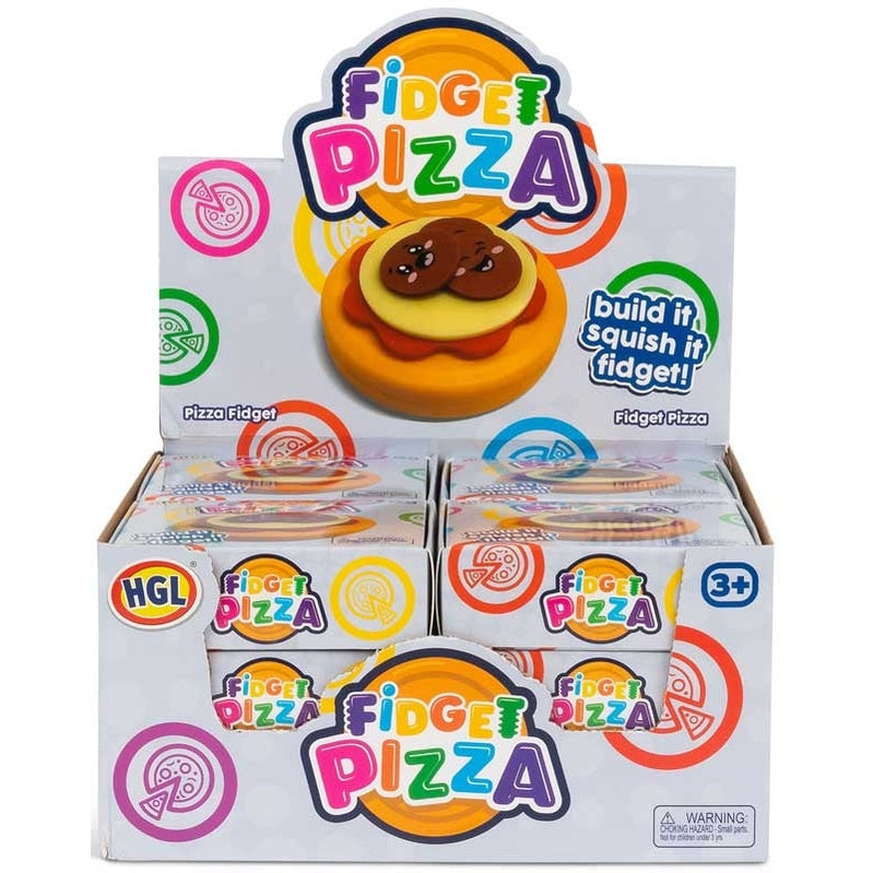 🍕✨ Fidget Pizza | Stretchy Sensory Stress Relief Fidget Toy 🌈
