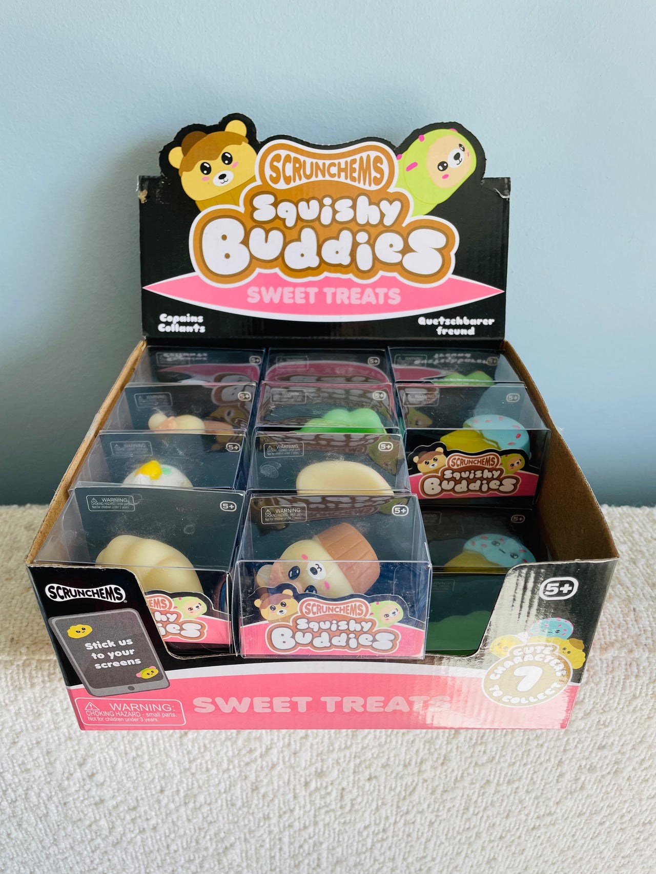 🍩🍓 Scrunchems Squishy Buddies Sweet Treats Sensory Toy