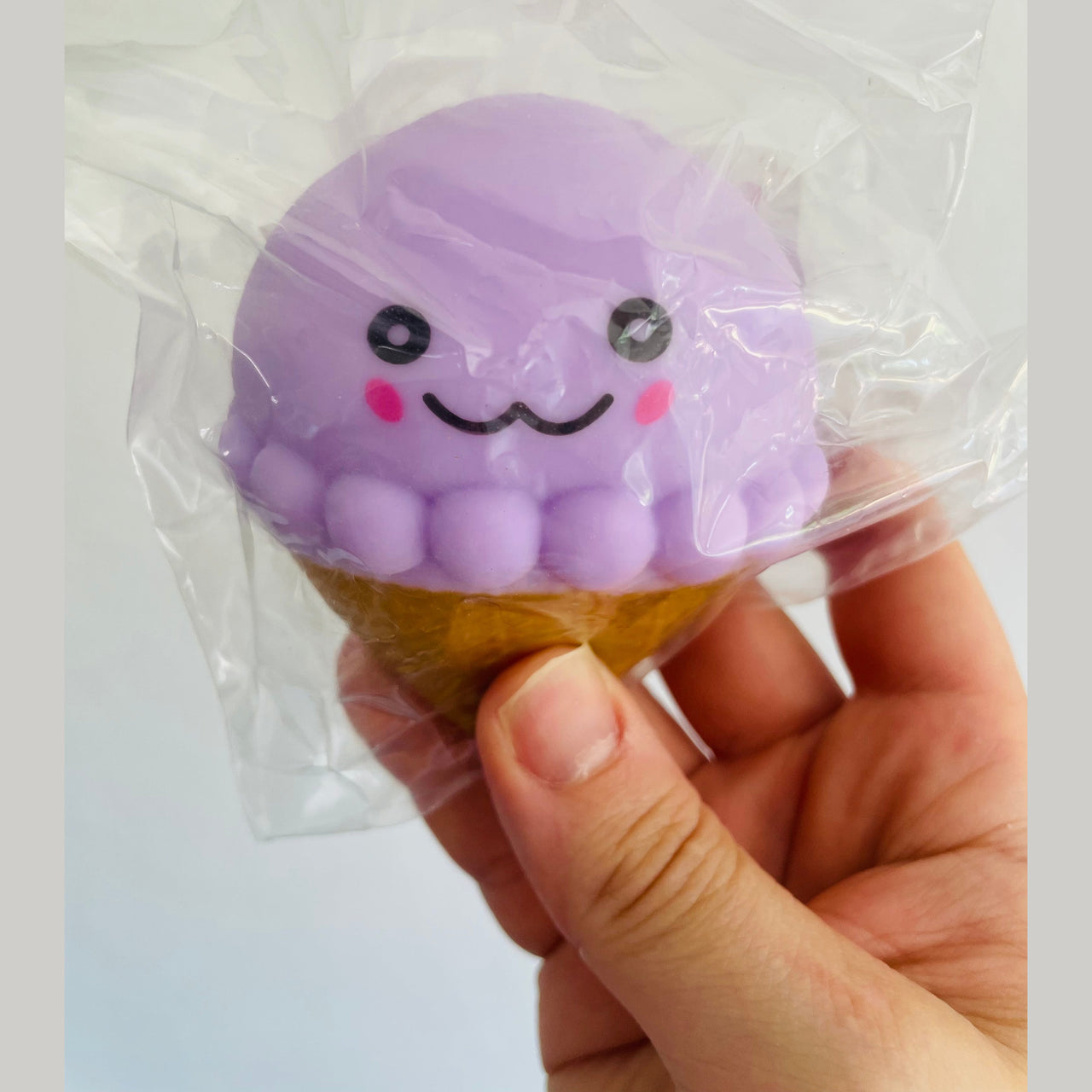 🍦💜 Lilac Squishy Ice Cream Sensory Toy ✨