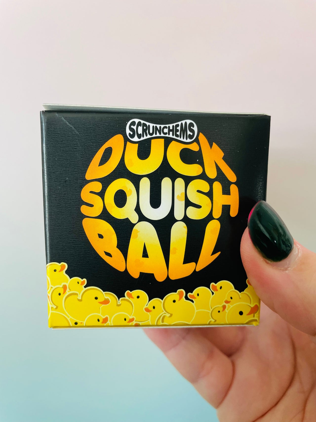 🦆💛 Scrunchems Duck Squish Ball | Duck-Themed Sensory Fidget Toy