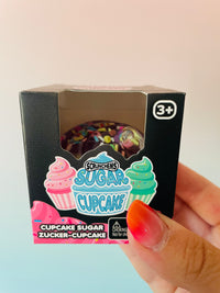 🧁✨ Scrunchems Sugar Cupcake | Sugar-Filled Sensory Squishy Fidget Toy 💖