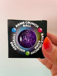 Scrunchems Bingsu Bead Ball Crunchy ASMR Sensory Fidget Toy Purple