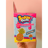 Red Strawberry Smash Crack Fruit crunchy sensory fidget toy