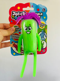 🍜💚 Green Noodle Dude Sensory Toy