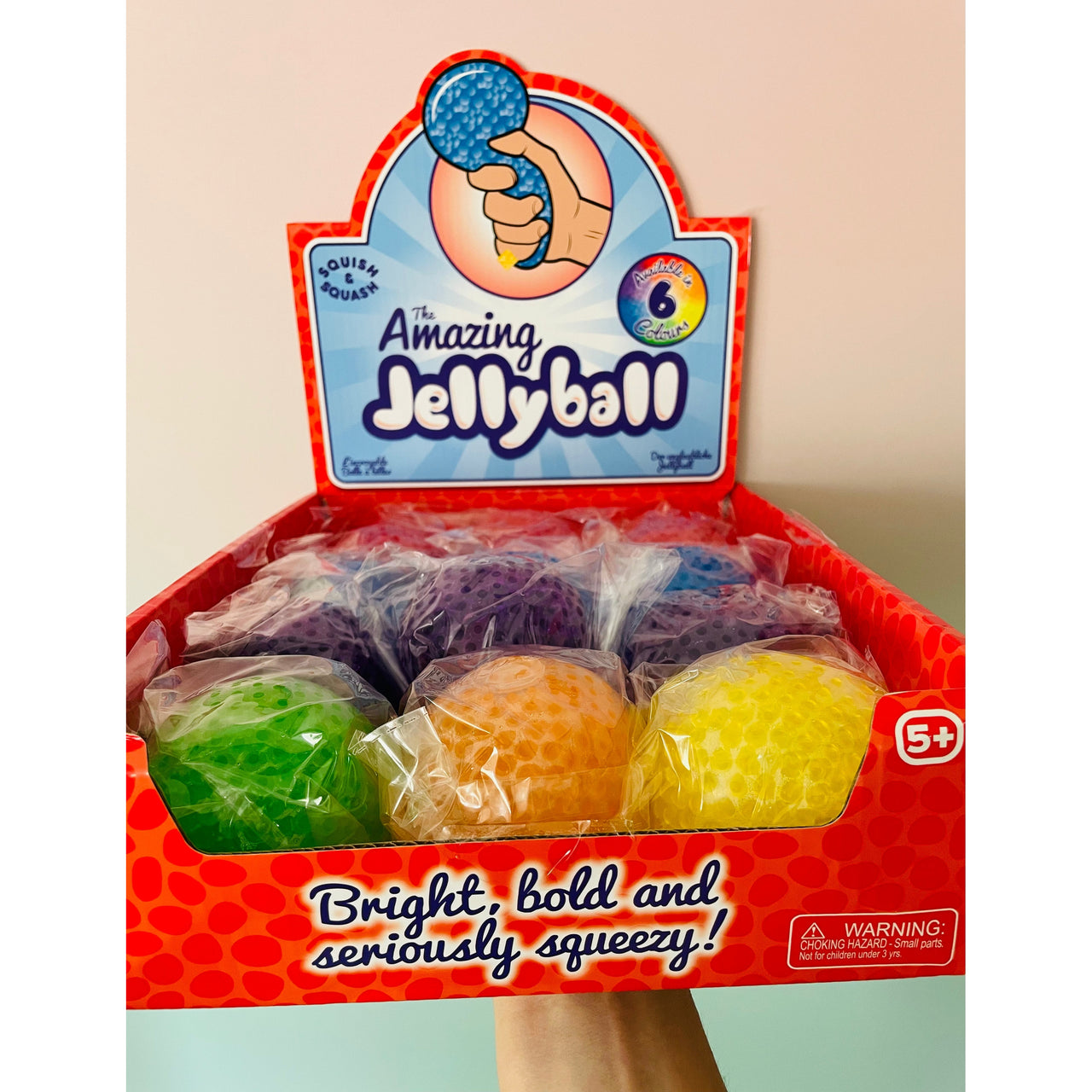 🌈🫧 The Amazing Jellyball | Squishy Bead-Filled Sensory Stress Relief Fidget Toy ✨