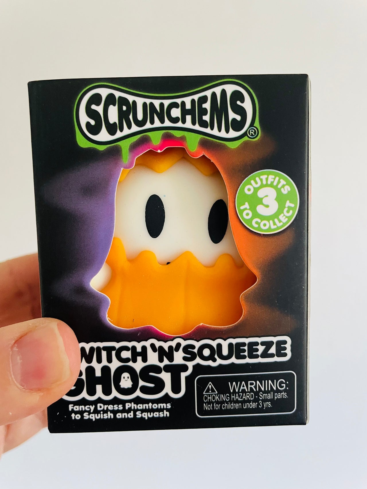 👻✨ Scrunchems Switch 'n' Squeeze Ghost Sensory Toy ✨👻