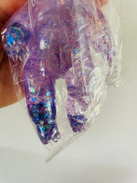 💜✨ Purple Glitter Squishy Baby Sensory Toy ✨👶