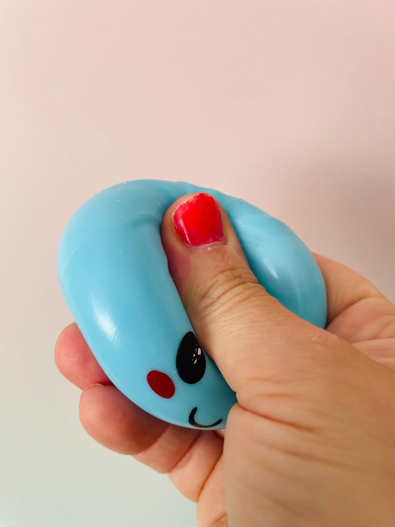 🌸🥟 Pastel Bao Bun Squishy in Basket | Kawaii Maltose Sensory Squeeze Toy ✨