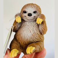 🦥🤎 Brown Cute Squidgy Sloth Sensory Toy ✨