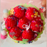 💚🥧 Raspberry Tart Taba Squishy | Green Kawaii Sensory Fidget Toy ✨