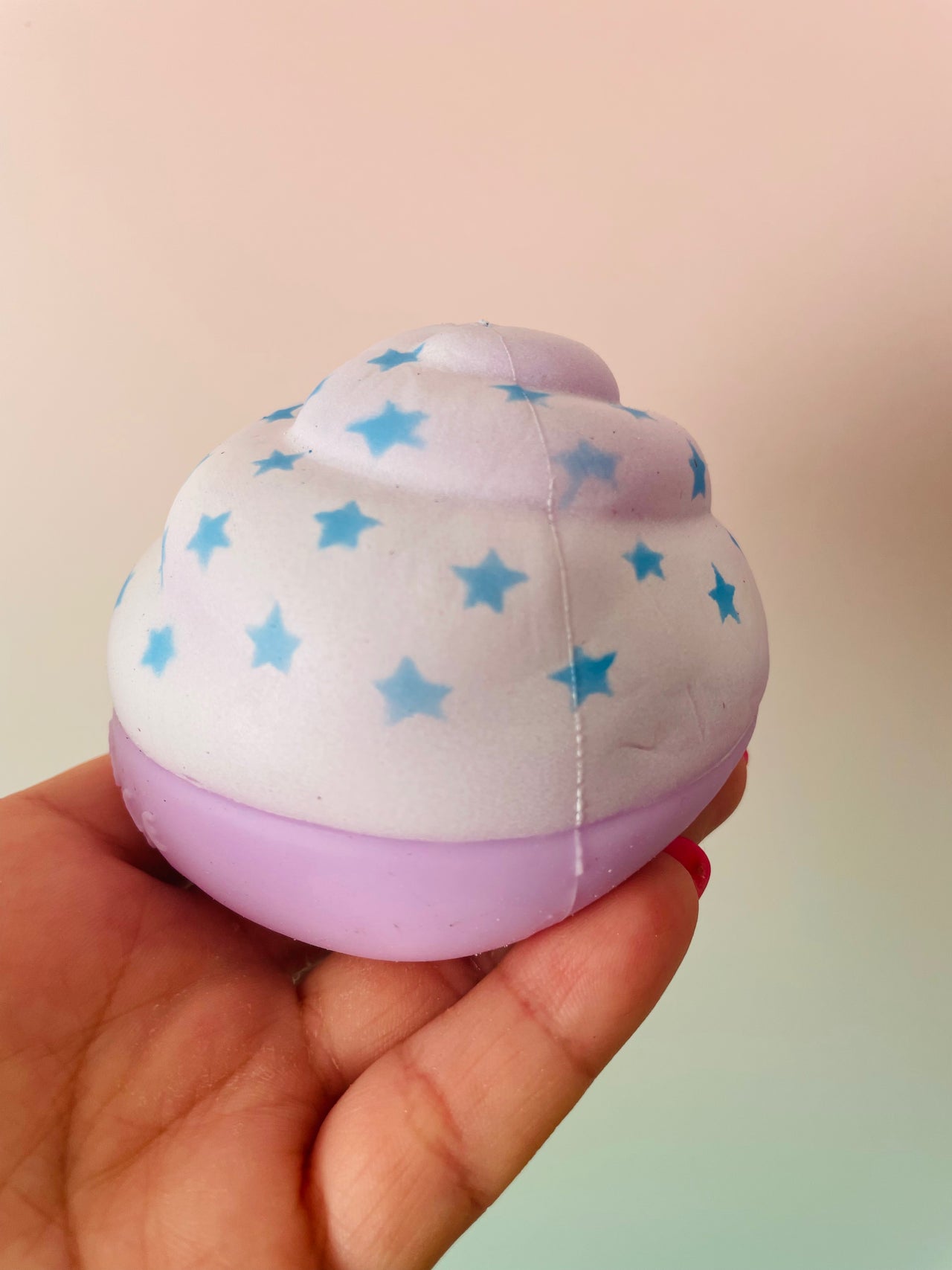 Cupcake Cuties Lilac Squishy Toy