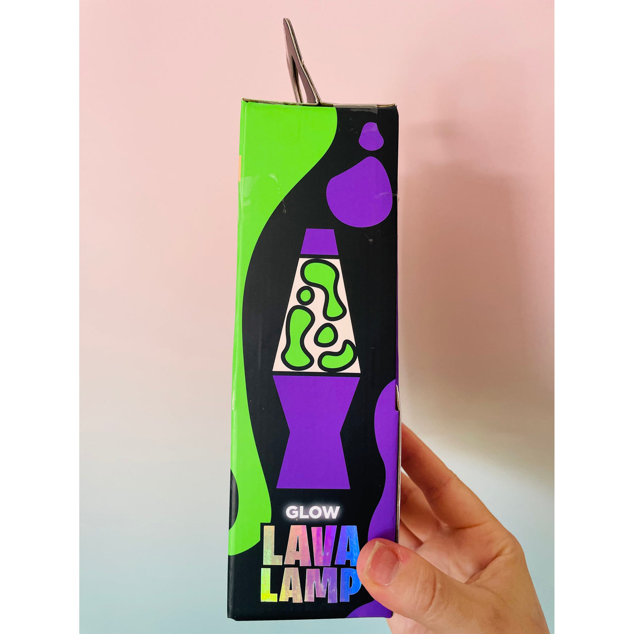 💜🌋 Glow in the Dark Lava Lamp Squishy | Purple Sensory Stress Relief Fidget Toy ✨