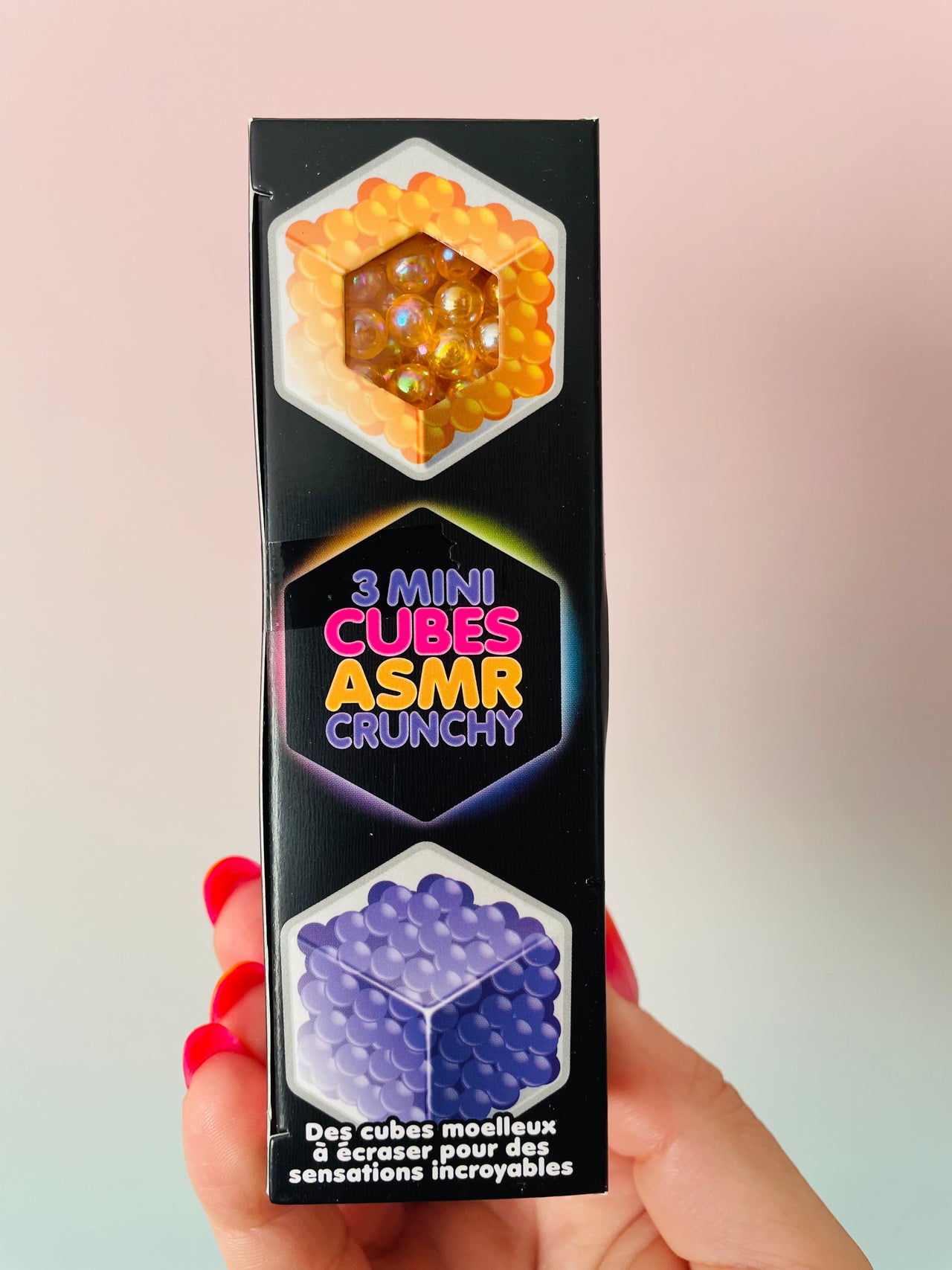 Scrunchems ASMR Mini Crunch Cubes 3-Pack Squishy Toy UK