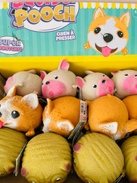 🐶💛 Corgi Squidgy Pooch | Super Soft Squeezy Sensory Stress Relief Fidget Toy ✨
