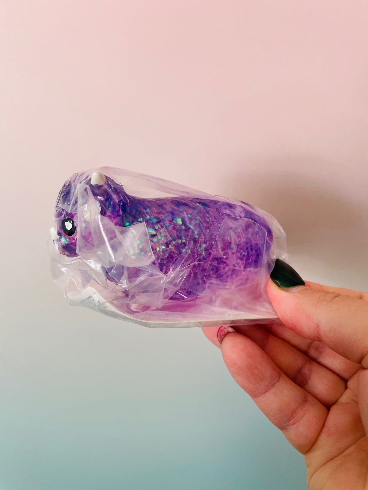 🐮✨ Sugar Highland Cow Squishy | Sugar-Filled Sensory Toy