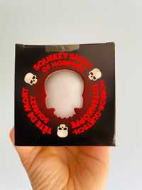 💀🖤 Scrunchems Squeezy Skull of Horrors Squishy Toy