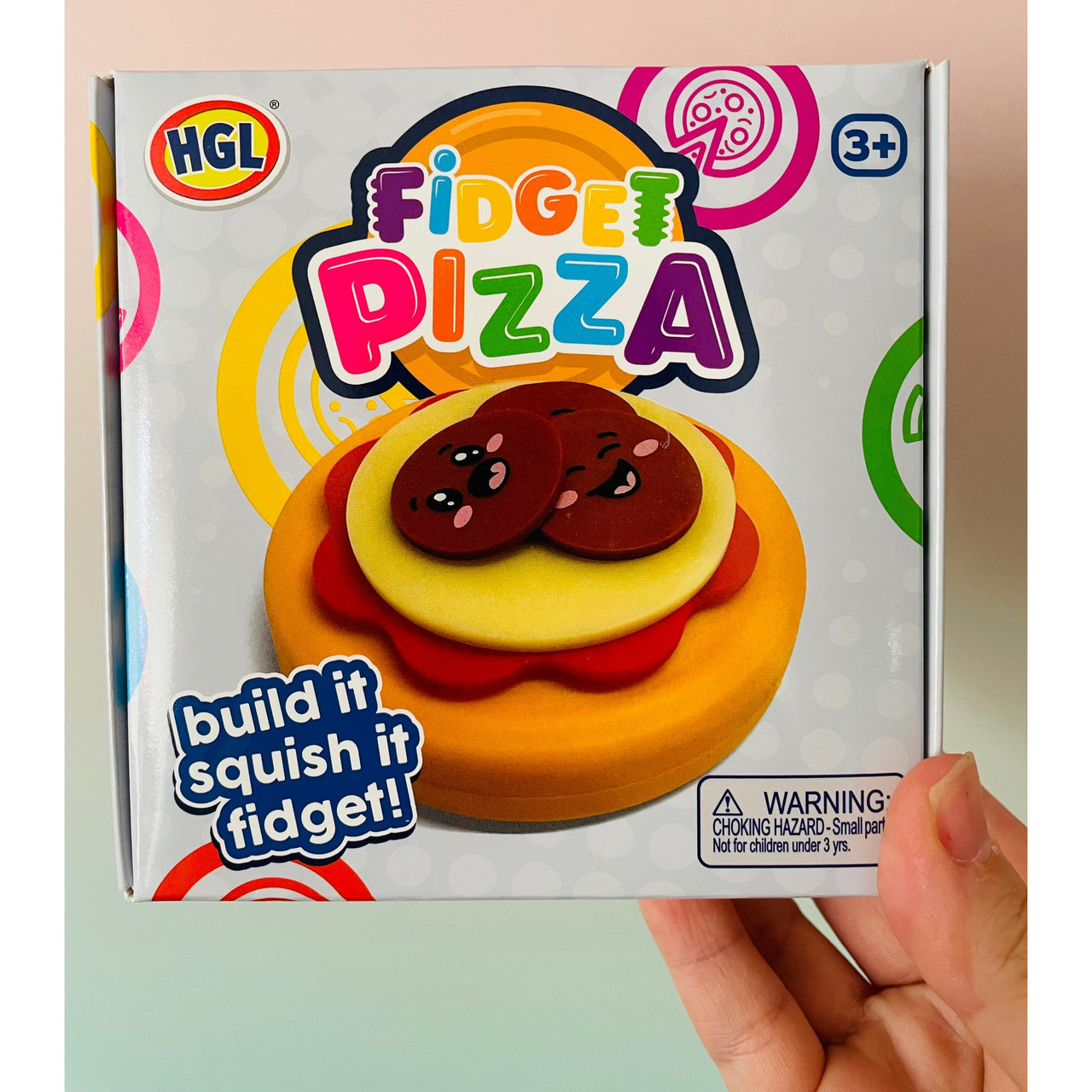 🍕✨ Fidget Pizza | Stretchy Sensory Stress Relief Fidget Toy 🌈