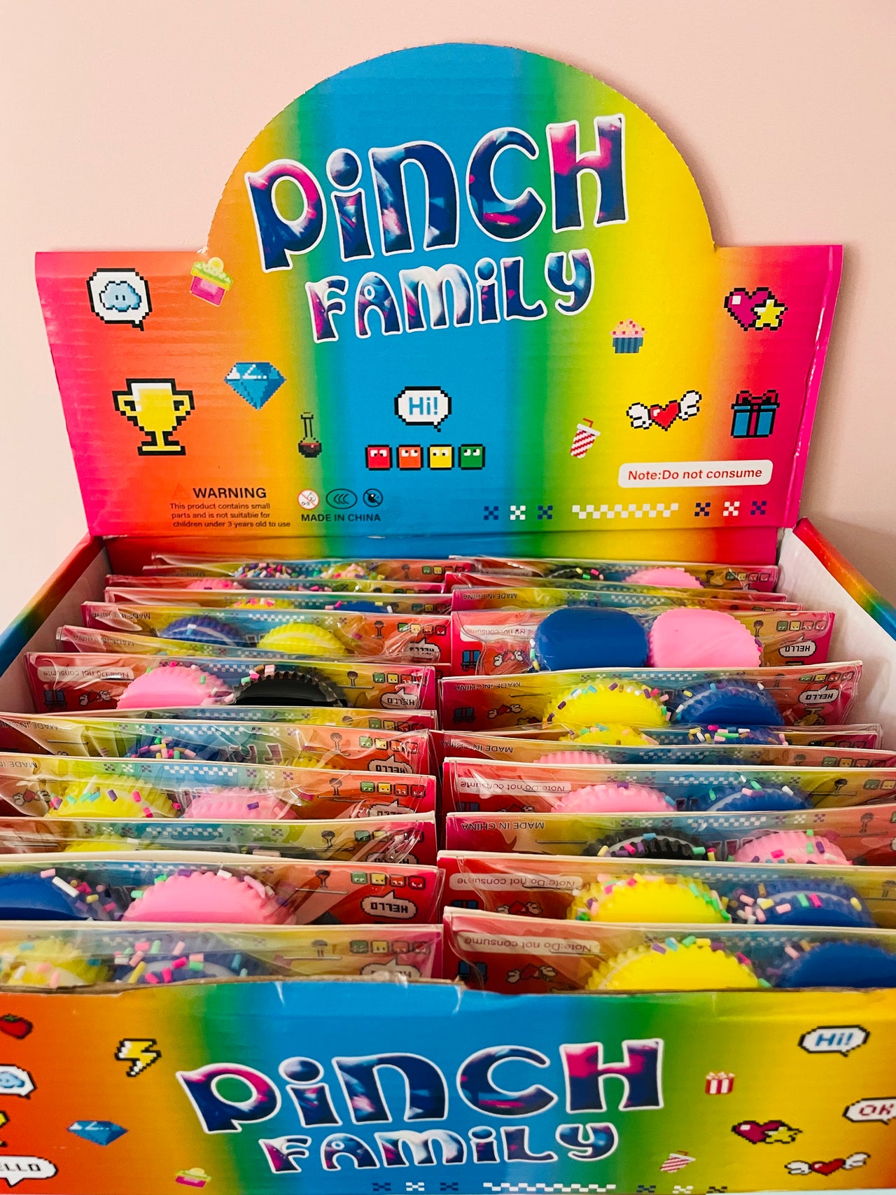 🍪✨ Taba Frosted Cookies | 4-Pack Sticky Sensory Stress Relief Fidget Toys ✨