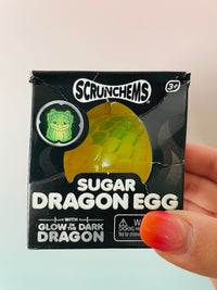 Scrunchems Sugar Dragon Egg Dragon Surprise Sensory Fidget Toy