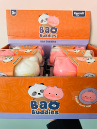 🥟🐷🐼 Bao Buddies 2-Pack | Pig & Panda Squishy Sensory Fidget Toys