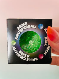 Scrunchems Bingsu Bead Ball Crunchy ASMR Sensory Fidget Toy Green