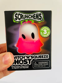 👻✨ Scrunchems Switch 'n' Squeeze Ghost Sensory Toy ✨👻