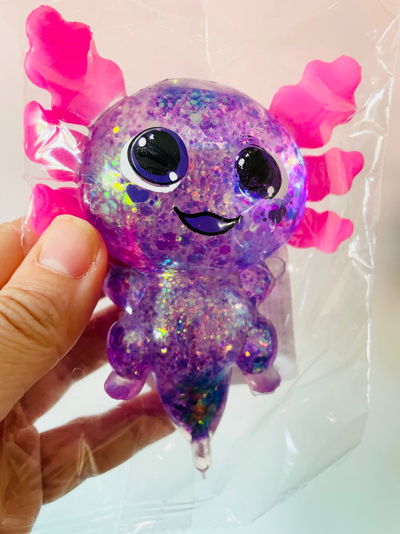 💜🦎 Sugar-Filled Cutie Axolotl Squishy Toy