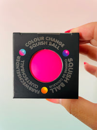 Scrunchems Colour Change Squish Ball Sensory Stress Relief Fidget Toy Pink