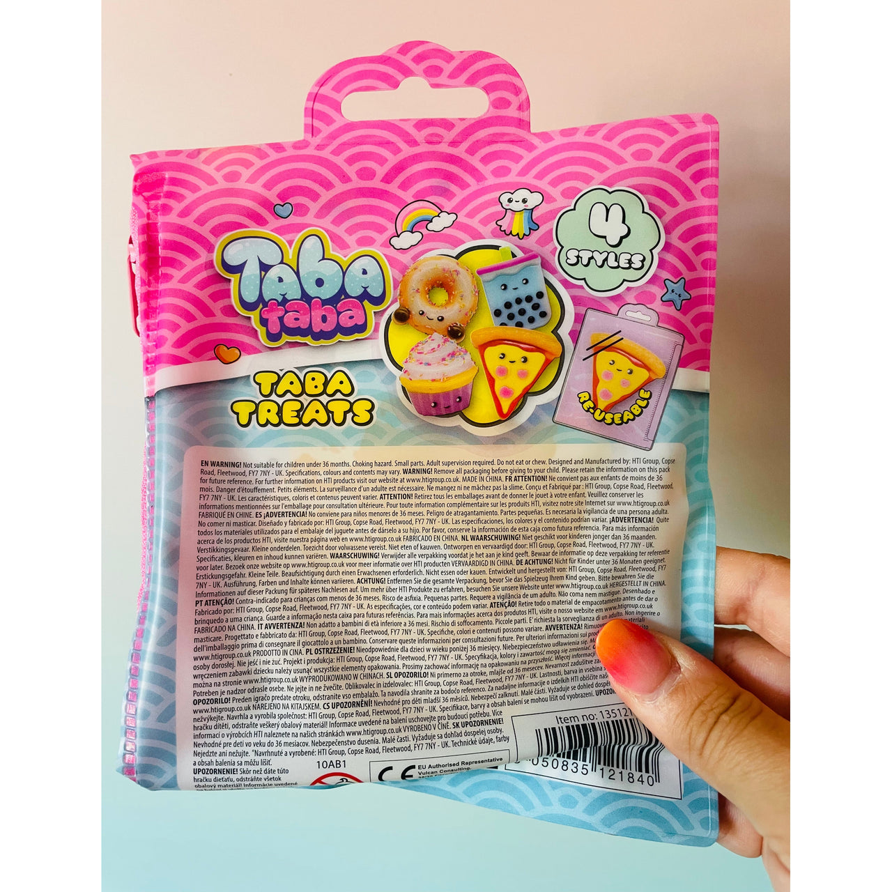Taba Treats Doughnut Squishy sensory stress relief fidget toy