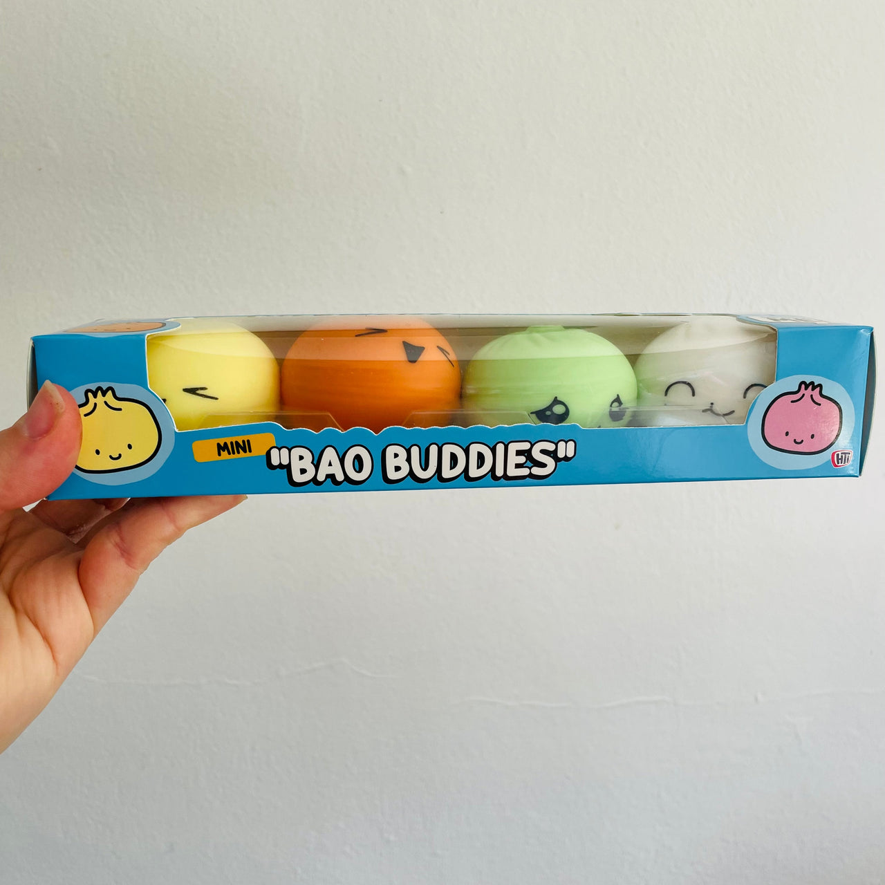 🥟💚 Green Mini Bao Buddies 4 Pack Squishy Sensory Toy Set ✨