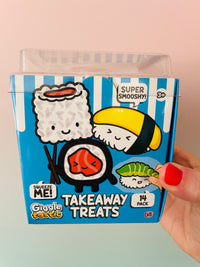 🍣🥡 Sushi Takeaway Treats | 14 Mini Sushi Squishies Sensory Fidget Pack ✨