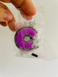 🍩🤎💜 Squishy Desserts Brown & Purple Donut Mini Sensory Toy