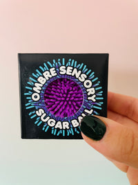 Scrunchems Ombre Puffer Squeeze Ball Colourful Sensory Fidget Toy Purple