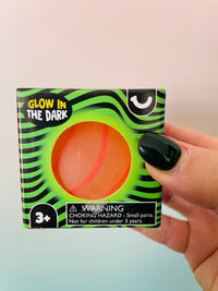 🌌✨ Glow in the Dark Super Squidge Ball | Sensory Fidget Toy
