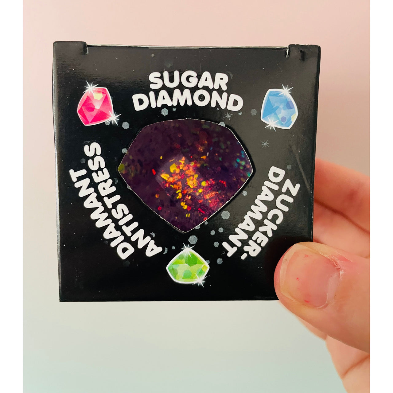 💎✨ Scrunchems Sugar Diamond | Sparkly Diamond Sensory Stress Relief Fidget Toy ✨