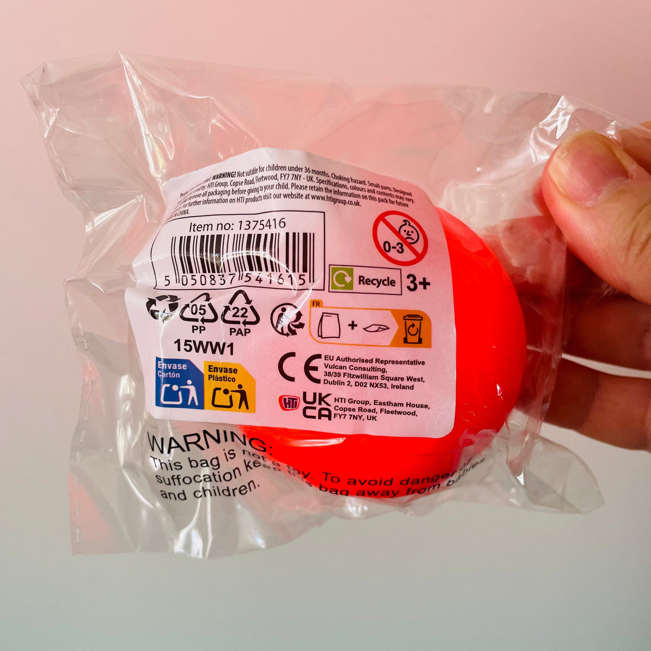 🧡🟠 Neon Super Squish Ball | Orange Stress Relief Sensory Fidget Toy ✨